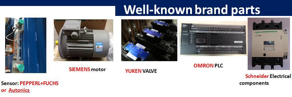 ফাঁকা ব্লক মেশিন অংশ parts of hollow block machine